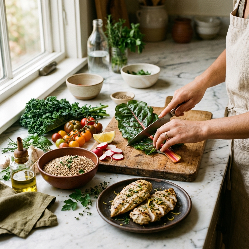 Premium healthy meal preparation